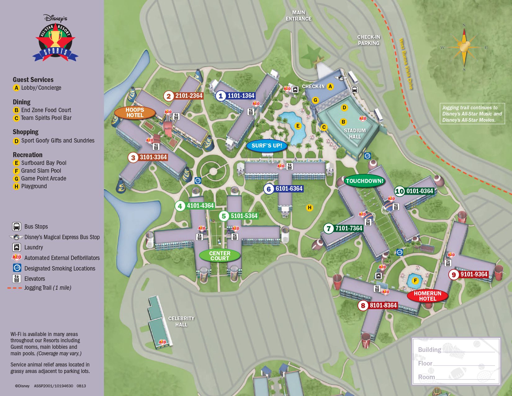 disney Map Of Disney Resorts Orlando